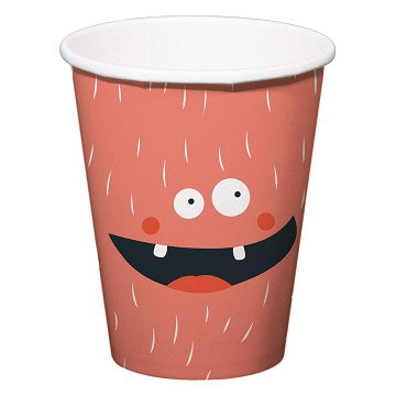 Paper Cups Monster Bash 250ml, 6 pcs.