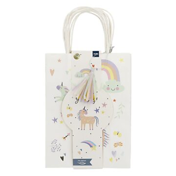 Unicorns & Rainbows dispensing bags, 6 pcs.
