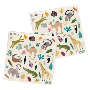 Napkins Wild Animals 20 pcs.