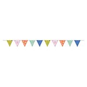 Paper Bunting Eco Party 6 meters