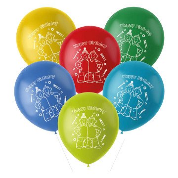 Neighbor & Neighbor Balloons, 6 pcs.