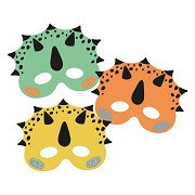 Dino Roars Masks, 6 pcs.