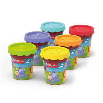 Fisher Price Clay Set, 6 pcs.