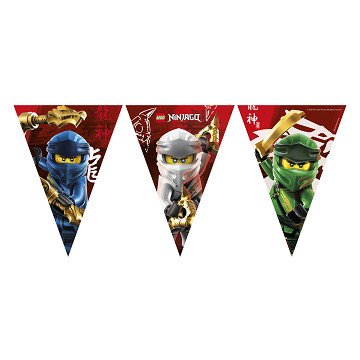 Paper Flag Line FSC Lego Ninjago, 3mtr.