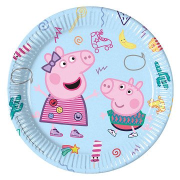 Pappteller FSC Peppa Pig, 8 Stk.