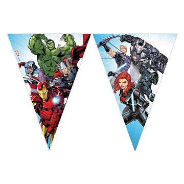 Papierflaggenlinie FSC Avengers Infinity Stones, 3 mtr.