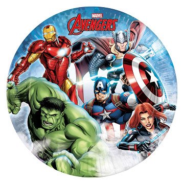 Paper Plates FSC Avengers Infinity Stones, 8 pcs.
