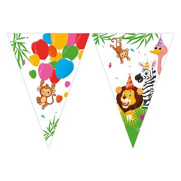 Paper Bunting FSC Jungle Balloons. 3mtr.