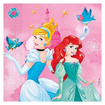 Papieren Servetten FSC Disney Prinses Live Your Story, 20st.