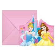 Invitations and Envelopes FSC Disney Princess Live Your Story, 6 pcs.