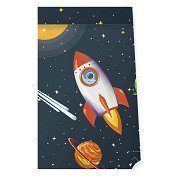 Paper Party Bags FSC Rocket Space, 4 pcs.