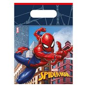 Partytüten Spider-Man Crime Fighter, 6-tlg.