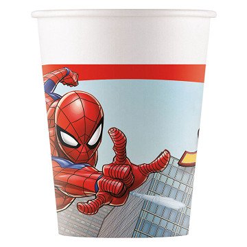 Papieren Bekers FSC Spider-Man Crime Fighter, 8st.