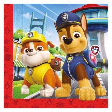 Papierservietten FSC PAW Patrol Rescue Heroes, 20 Stück.