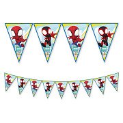 Papierfahnenlinie FSC Spidey, 3mtr.