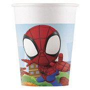 Paper Cups FSC Spidey, 8 pcs.