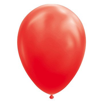 Ballonnen Rood 30cm, 10st.