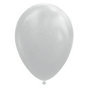 Ballonnen Cool Grijs, 30cm, 10st.