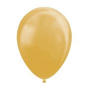 Luftballons Metallic Gold 30cm, 10Stk.