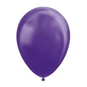 Luftballons Metallic Lila 30cm, 10Stk.