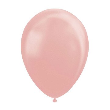 Ballonnen Pearl Rose Goud 30cm, 10st.