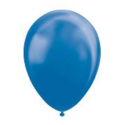 Luftballons Metallic Blau 30cm, 10Stk.