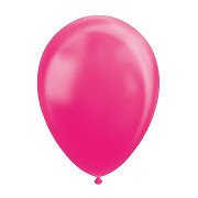 Ballonnen Pearl Hard Roze 30cm, 10st.