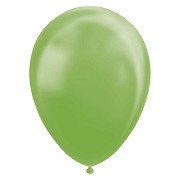 Luftballons Metallic Grün 30cm, 10Stk.