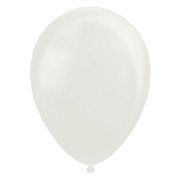 Balloons Pearl White 30cm, 10pcs.