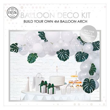 Balloon Arch Set White