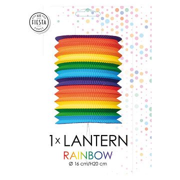 Paper Lantern Rainbow, 16cm