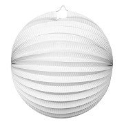 Paper Lantern Round White, 25cm