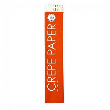 Crepe paper Orange, 50x250cm
