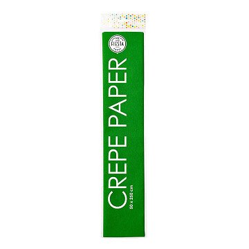 Crepe paper Apple green, 50x250cm