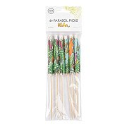 Paper Parasol Cocktail Picks XL Aloha - 18cm