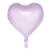 Foil Balloon 18 Inch Watercolors Hearts - Pastel Purple