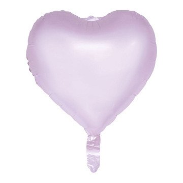 Foil Balloon 18 Inch Watercolors Hearts - Pastel Purple