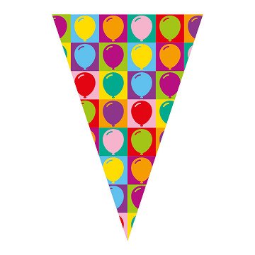 Pop Party Bunting - 10m