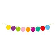 Papieren Guirlande Pop Party - 2m