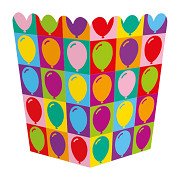 Papieren Snackboxen Pop Party - 8st.