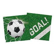 Paper Napkins 33x33cm Football - 20 pcs.