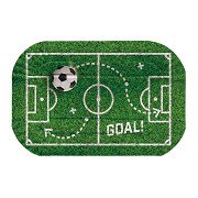 Papierservierschalen 30x20cm Fußball - 2 Stück.