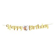 Vlaggenlijn Happy Birthday Paarden - 2m