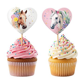Taartprikkers Paarden - 12st.
