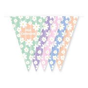 Vlaggenlijn Madeliefjes Mijn Communie - 10m