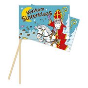 Paper Flags 20x30cm Sinterklaas - 10 pcs.