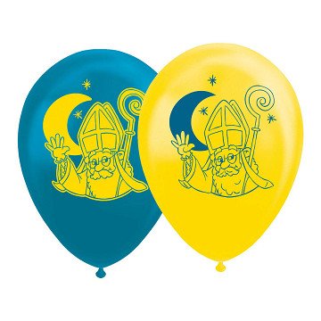 12 Inch Sinterklaas Balloons - 8 pcs.
