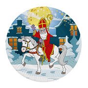 Papieren Borden 23cm Sinterklaas - 8st.
