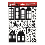 Sinterklaas Fensteraufkleber