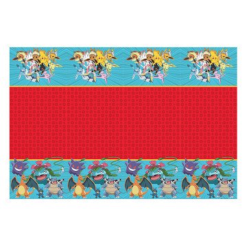 Papieren Tafelkleed 120x180cm Pokemon